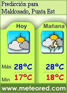 El Tiempo en Maldonado, Punta Est - Predicción a 7 días y condiciones actuales.